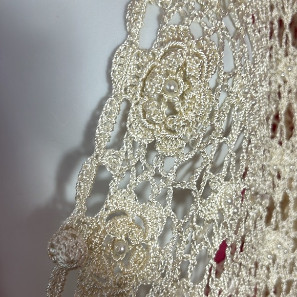 Open knit/ crochet cardigan. - Picture 5 of 7